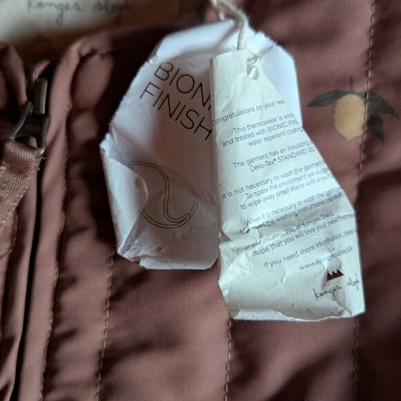 Konges Sløjd - Thermo Jacket Stormy - Brown Lemon | 9-10 years - Picture 8 of 16